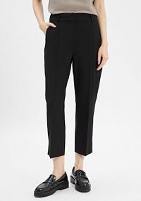 Spodnie plisowane  Cisan Fine Kobiety czarne jednolity 42 Someday damskie