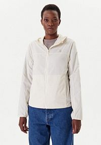 Kurtka przejściowa Tommy Jeans beżowa damska Wiatrówka DW0DW21188  Regular Fit