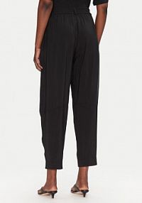 Spodnie eleganckie ACCESS FASHION czarne damskie Materiałowe