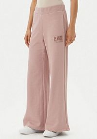 Spodnie dresowe EA7 Emporio Armani różowe damskie 7W000179 AF12473 U4079  Wide Leg