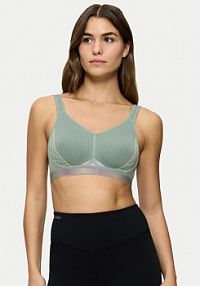 Biustonosz sportowy Triumph zielony 