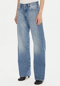 Jeansy G-Star Raw niebieskie damskie 