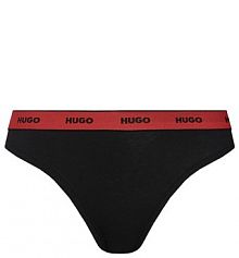 Stringi HUGO czarne 