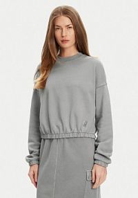 Bluza przez głowę United Colors Of Benetton szara 