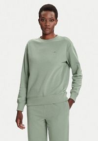 Bluza przez głowę Gant zielona Shield 4201414  Relaxed Fit