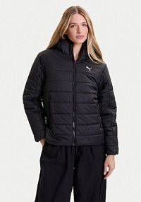 Kurtka puchowa Puma czarna damska Zimowa Ess 685231 01  Regular Fit
