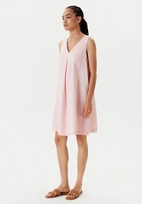 Sukienka letnia United Colors Of Benetton różowa 4AGHDV0AX  Relaxed Fit