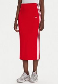 Spódnica ołówkowa adidas czerwona 