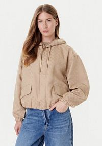 Kurtka przejściowa Guess beżowa damska 