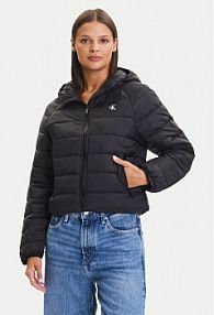 Kurtka przejściowa Calvin Klein Jeans czarna damska 