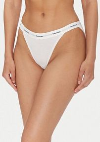 Figi Calvin Klein Underwear różowe Komplet 3 par fig klasycznych