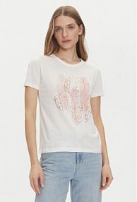 T-shirt JDY biały damski 