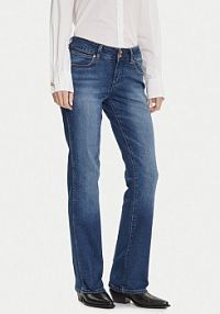 Jeansy Wrangler granatowe damskie 