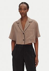 Koszula ACCESS FASHION beżowa damska 