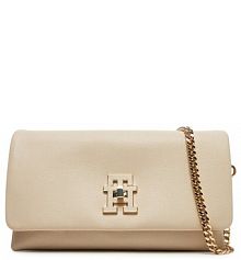 Torebka wieczorowa Tommy Hilfiger beżowa 