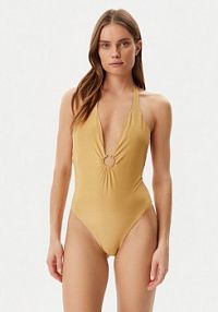 Strój kąpielowy Guess pomarańczowy 