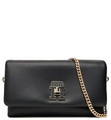 Torebka wieczorowa Tommy Hilfiger czarna 