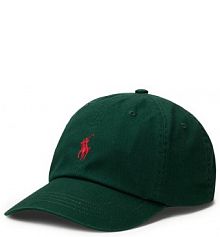 Czapka z daszkiem Polo Ralph Lauren zielona damska 