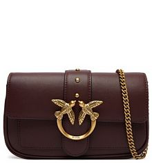 Torebka wieczorowa PINKO brązowa 