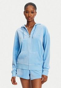 Bluza rozpinana Juicy Couture niebieska damska 