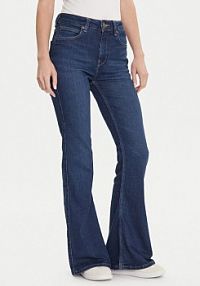 Jeansy Lee granatowe damskie 