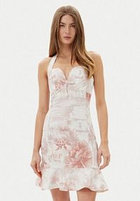 Sukienka letnia Guess biała 