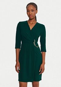 Sukienka koktajlowa Rinascimento zielona 