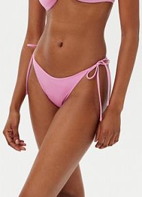 Strój kąpielowy Guess różowy Dół od bikini