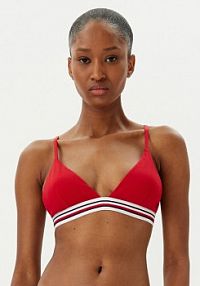 Strój kąpielowy Tommy Hilfiger czerwony Góra od bikini