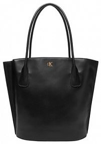 Torebka shopperka Calvin Klein czarna 