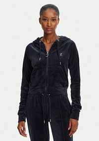 Bluza rozpinana Juicy Couture granatowa damska 
