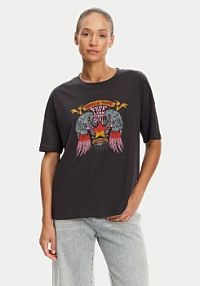 T-shirt Noisy May szary damski 