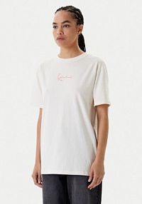 T-shirt Karl Kani biały damski 