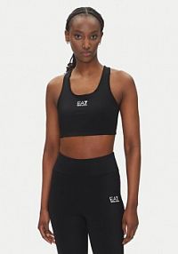 Biustonosz sportowy EA7 Emporio Armani czarny 