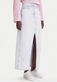 Spódnica jeansowa Tommy Jeans niebieska 