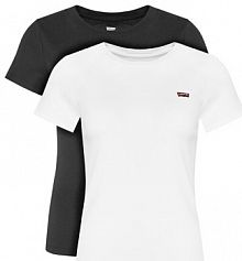 T-shirt Levis kolorowy damski Levi's® Komplet ów Essential 004AO-0000  Slim Fit