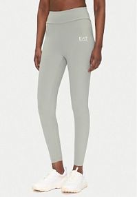 Legginsy EA7 Emporio Armani szare damskie 
