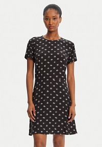 Sukienka codzienna Tommy Jeans czarna 