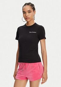 T-shirt Juicy Couture czarny damski 