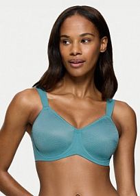 Biustonosz Triumph turkusowy Z fiszbiną