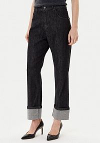 Jeansy Rinascimento czarne damskie 