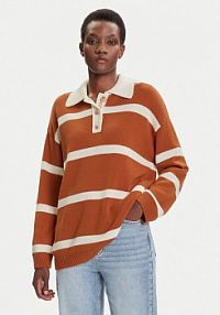 Sweter Gant brązowy damski 