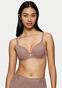 Biustonosz Triumph brązowy Z fiszbiną