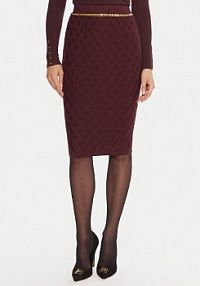 Spódnica ołówkowa Elisabetta Franchi czerwona 