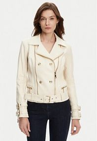 Kurtka skórzana Guess  damska Z imitacji skóry