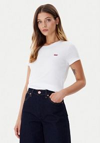T-shirt Levis biały damski Levi's® Komplet ów Essential 004AO-0002  Slim Fit