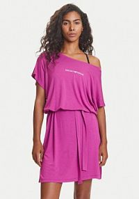 Sukienka codzienna Emporio Armani różowa 