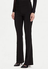 Spodnie eleganckie Rinascimento czarne damskie Materiałowe