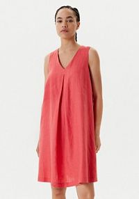 Sukienka letnia United Colors Of Benetton czerwona 