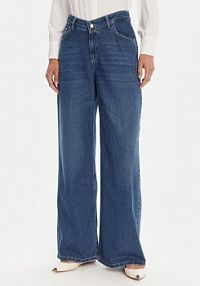 Jeansy Rinascimento niebieskie damskie 